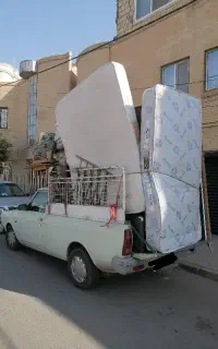 وانت بارباانصاف حمل اثاث نخاله باربری وانت تلفنی