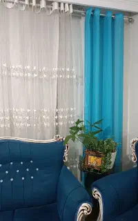 پرده پذیرایی باکنارهاش سه در سه