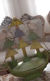 قایق چوبی بزرگ