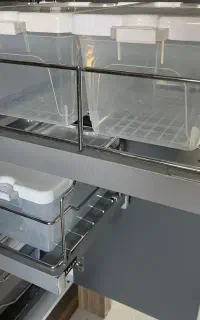 دو عدد جاحبوباتی توکار کابینت