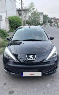 207 tu3 مشکی ابنوس