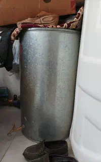 بشکه آهنی پلاستیکی .تشت