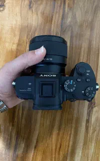 sony 7iii +50 f1.8