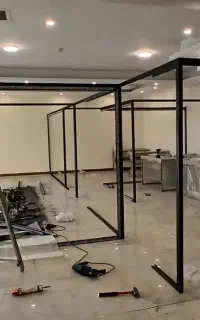 نصاب پارتیشن شیشه ای