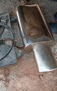 موتور فن و منبع اگزوز