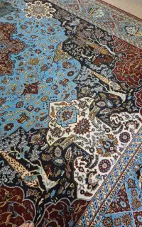 فرش ۱۲۰۰ شانه کویر یزد ۲عدد