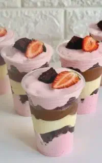 قبول سفارشات انواع دسر و ژله برای مجالس و کافه ها