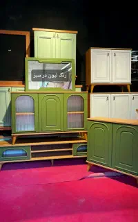 ست میز تی وی کنسول جاکفشی مدل ادین