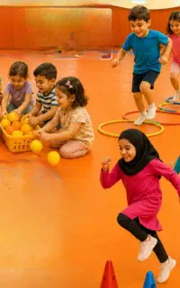 کلاس بازی و ورزش کودکان 3 تا 7 سال