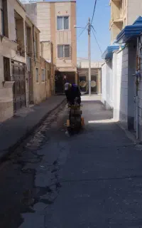 برش آسفالت پشت بام و خیابان با دستگاه