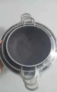 سرویس ۳ عددی ماهیتابه دسته فلزی پلمپ ‌سنگین و ضخیم