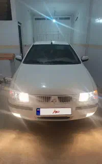 سمند ال ایکس مدل هشتاد و نه.دوگانه فابریک