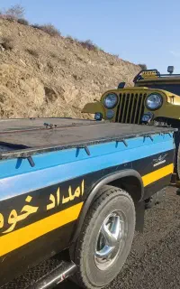 امدادخودرو یدک کش حاجی آباد بندرعباس تعمیرات درمحل