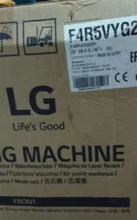 لباس شویی ال جی