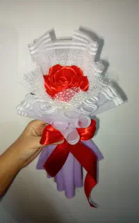 گل روبانی دست ساز