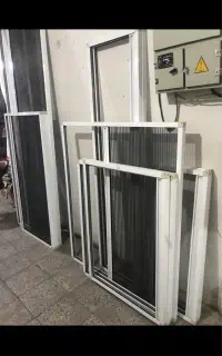 ساخت و تعمیرات پنجره شیشه دوجداره upvc توری پلیسه