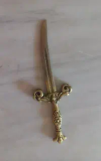 خنجر برنجی دکوری