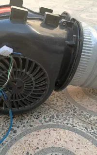 فن حلزونی بلبرینگی