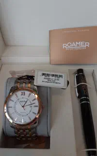 ساعت سوئیسی ROAMER مدل 935856شیشه سافایر پک کامل