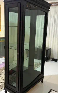 بوفه چوبی آیینه دار