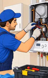 سرویس کامل انواع پکیج و آبگرم کن دیواری در شرق