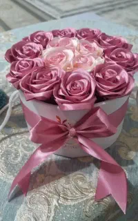 باکس  گل روبانی