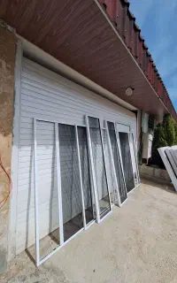 توری پلیسه با آلومینیوم اراک ،پنجره دوجداره upvc