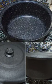 دیگ تفلون ورق ضخیم درحد نو