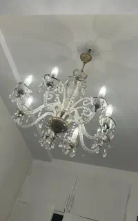 لوستر  کریستالی۸شعله