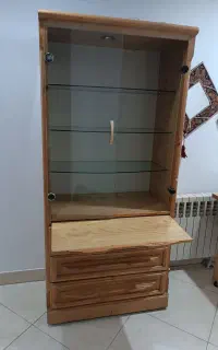 کمد لباس و کتابخانه