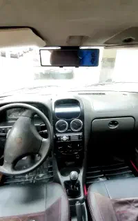پراید 87 دو لکه رنگ دوگانه CNG