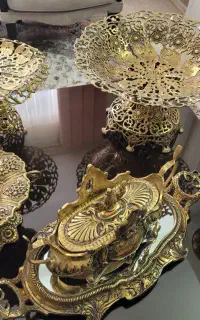 ظروف پذیرایی برنز
