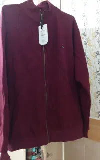سویشرت زیپ دار بسیار ضخیم وگرم سایر42تا45مدل لش