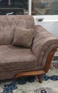 فروش مبل ده نفره کار کرد در حد نو