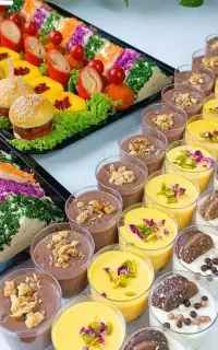 تهیه انواع فینگرفود و دسر و ژله