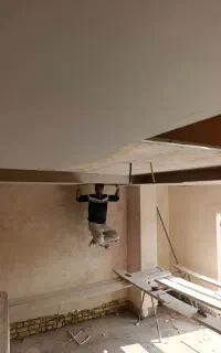 اجرای کناف  سقف کاذب و لاین نوری در اسرع وقت