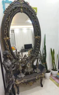 ست آیینه و شمعدان