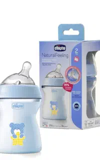 شیشه شیر نچرال 250 میل طرحدار چیکو Chicco