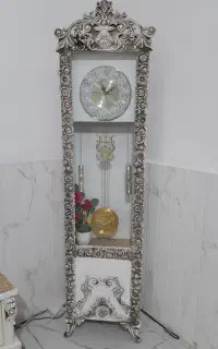 ست آینه وکنسول با ساعت