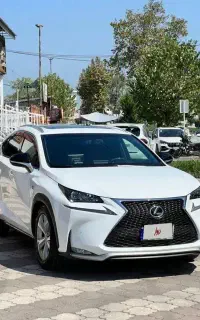لکسوس Nx200t F sportمدل2016 کم کاربی رنگ حتی سپرها