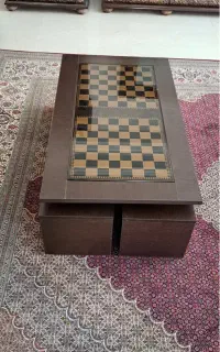 جلومبلی و میز عسلی ام دی اف