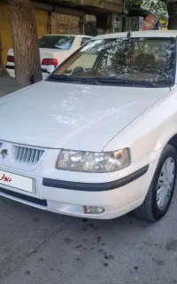 سمند ۹۲ بی رنگ بی ضربه
