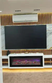 تیوی وال، کناف و نورپردازی حرفه‌ای