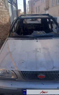 ماشین نیم سوخته