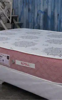 باکس تشک دو نفره قطر ۳۰ رویال مدل گلدار