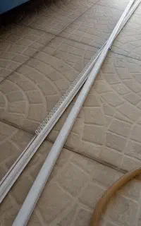ریل پرده( دو شاخه 5 متری )