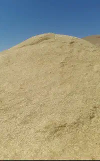 کاه گندم ریز ریز