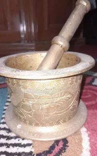 هاونگ برنجی قدیمی