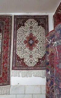 تک زرع ونیم(نو) دستباف کرمان قلم بافت درجه1