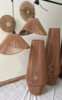 لوستر مکرومه و رافیا